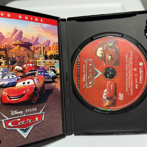 Disney’s Cars DVD. Fullscreen Edition - Picture 3 of 3